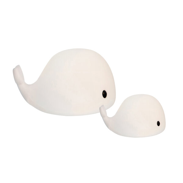 Little L Little L soft nightlights - Nachtlamp Wilda walvis
