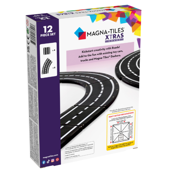 Magnatiles Magna-Tiles®  Extra Road Pack (12st)