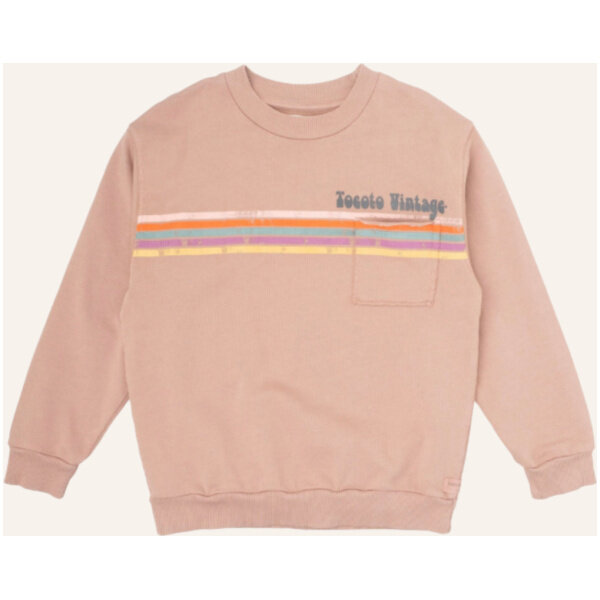 Tocoto Vintage Tocoto Vintage Lines kid sweatershirt