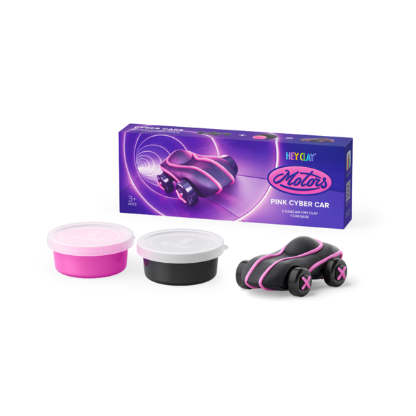 Hey Clay  Hey Clay Cyber Car Pink – 2 cans 20902