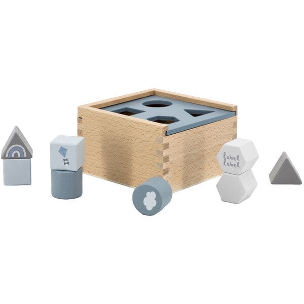 Label Label Label Label Vormendoos blauw