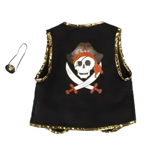 Great Pretenders Pirate Vest & Eye Patch