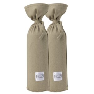 Meyco Baby kruikenzak Basic Jersey - Taupe 2 pack