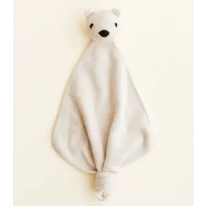 Hvid Teddy Tokki cream knuffeldoek