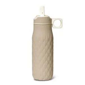 Nuuroo nima silicone drinking bottle 400 ml  coblestone