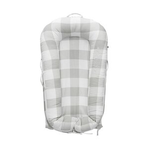 DockATot DELUXE+ babynestje 0-8 maanden Natural Plaid