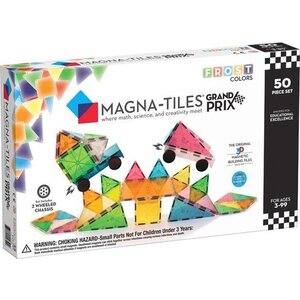 Magna Tiles - 50 stuks Grand Prix Frost Colors - Constructiespeelgoed