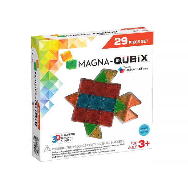 Magnatiles Magna Tiles Qubix - 29 stuks - Constructiespeelgoed