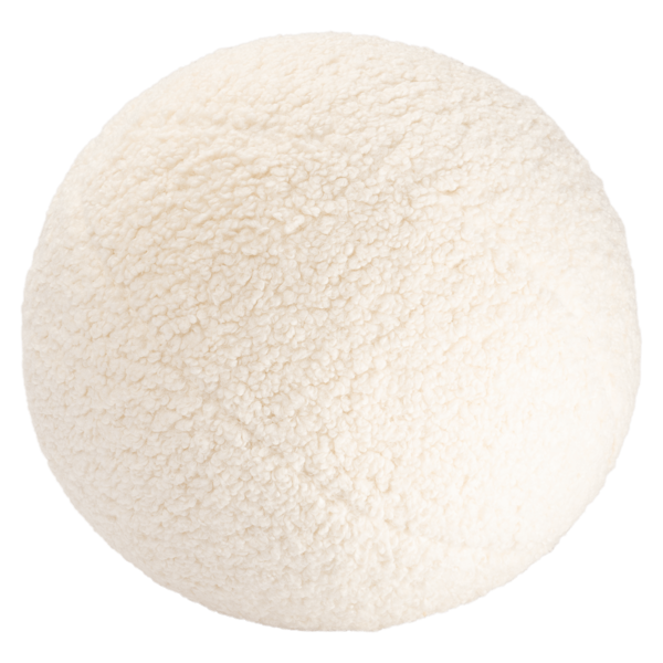 WigiWama Wigiwama Cream White Ball Cushion