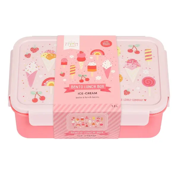 A little lovely compagny A Little Lovely Company Bento lunchbox: ijsjes