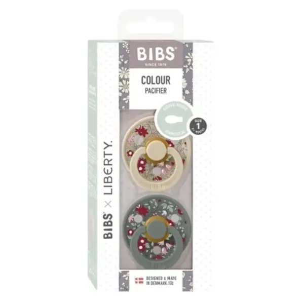 Bibs Bibs  color  Pacifier  - Camomile Lawn Pine Mix size 1