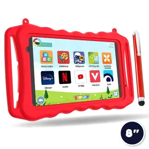 DEPLAY Kids Tablet SMART (8'')  Rood