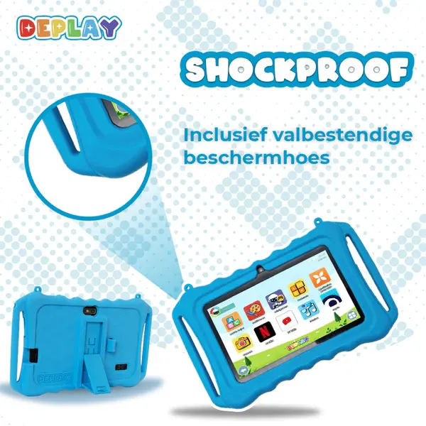 Deplay DEPLAY Kids Tablet SMART (8'')  Rood