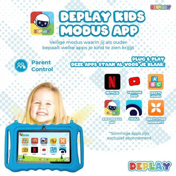 Deplay DEPLAY Kids Tablet PRO 10''  Rood