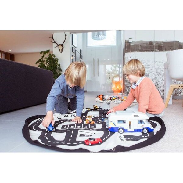 Playandgo  Play & Go  Speelkleed / opbergzak - Roadmap