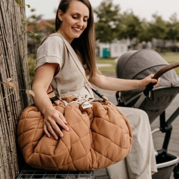 Play and go  Play & Go Speelmat Soft Organic | Tawny Brown