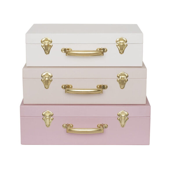Jabadabado  Jabadabado – Storage Suitcase Pink
