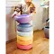 Stapelstein  Stapelstein Regenboog rainbow pastel Bundel 6 Stapelstenen + Balance Board