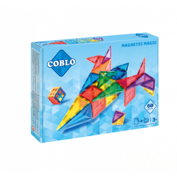 Coblo Coblo Classic magnetische bouwstenen | 60 stuks