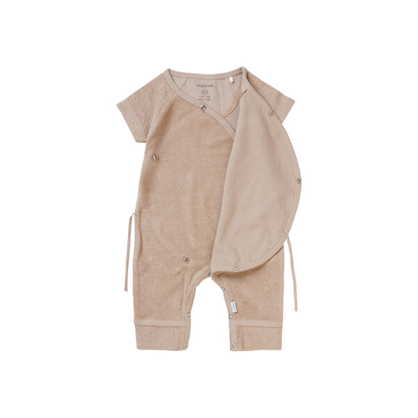 Noppies Noppies Unisex Playsuit Belton short sleeve Doeskin