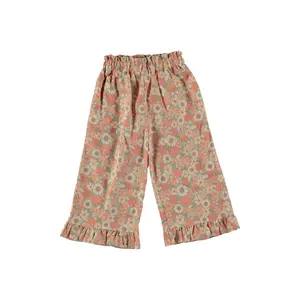 Tocoto Vintage pantalon largo estampado flores