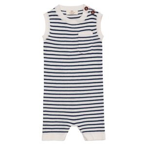 Copenhagen Colors knitted  striped romper boxpak