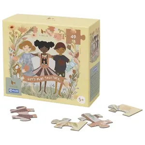 fabelab PUZZLE 49PCS - LET'S PLAY TOGETHER