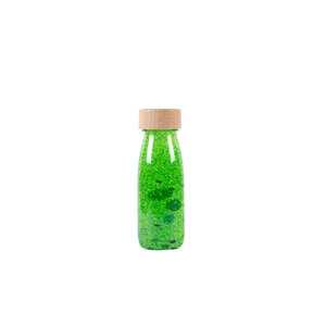 Petit Boum Sensorische Fles  Groen Float Bottle