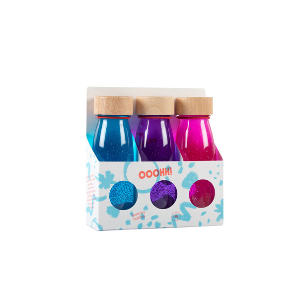 Petit Boum  Petit Boum Set van 3 Sensorische Flessen Magical