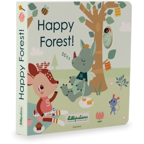 Lilliputiens Lilliputiens Happy Forest, voelboek | Louis