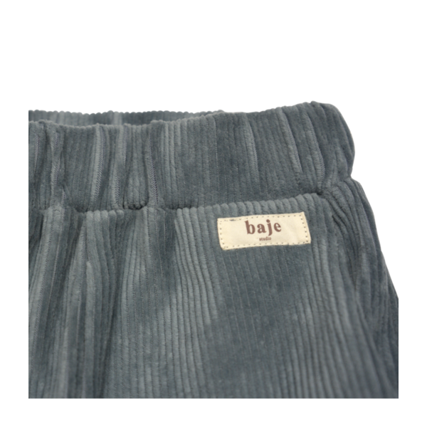 Baje Studio Baje Studio woolwich corduroy pants greyish blue