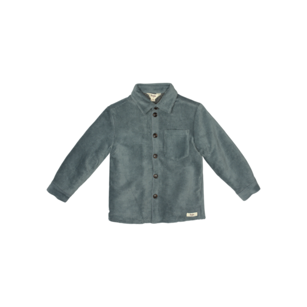 Baje Studio Baje Studio chaldon corduroy teddy jacket greyish blue