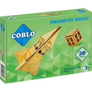 COBLO Magnetische tegels goud (20-delig)