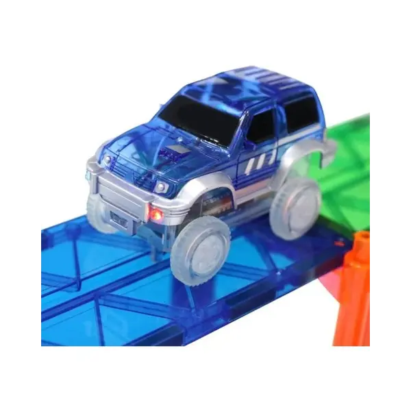 Coblo Coblo Classic Magnetische Autobaan Set 70-delig