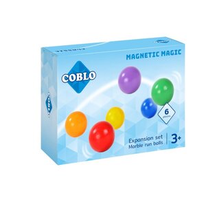 Coblo 6 delige knikkerset classic