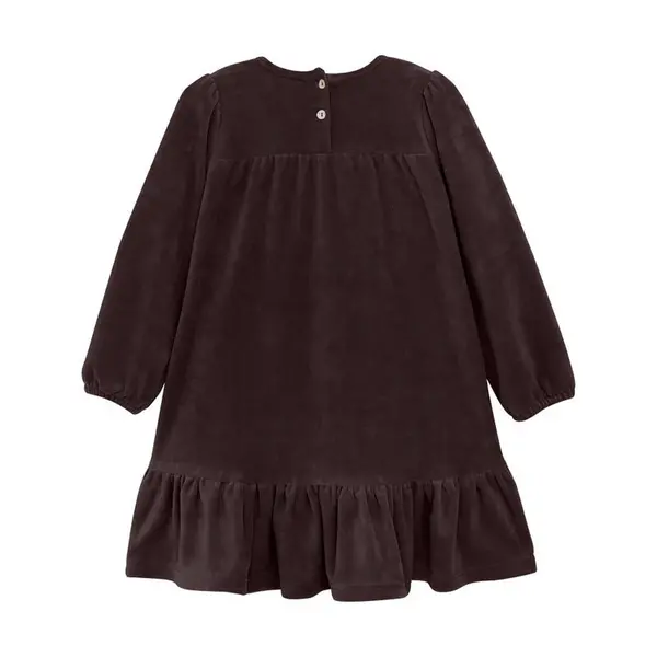 Huttelihut  HUTTEliHUT - Dress Velour raisin