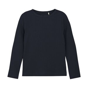 HUTTEliHUT - T-Shirt LS Rib dark blue