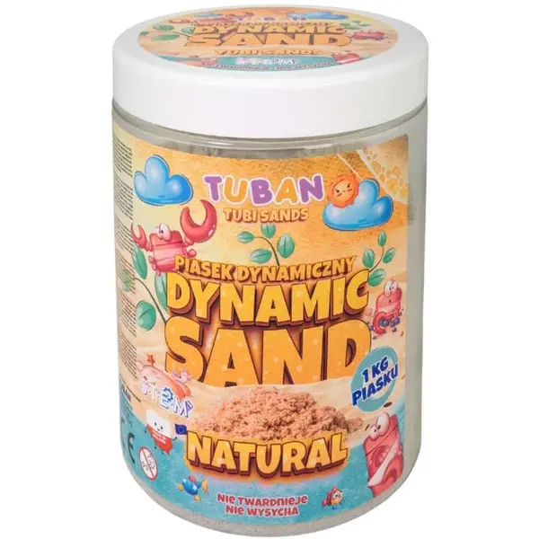 Tuban  Tuban Dynamic Sand 1 Kilo naturel – Kinetisch Speelzand