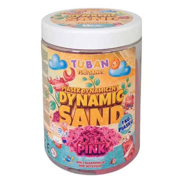 Tuban Tuban Dynamic Sand 1 kilo roze