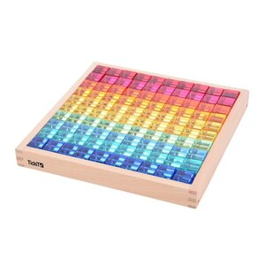 Gem cube Mirror tray- Edelstenen set (met spiegel)