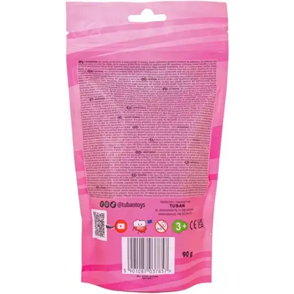 Tuban  Tuban - Fluffy kinetish speel zand - Pink 90 g