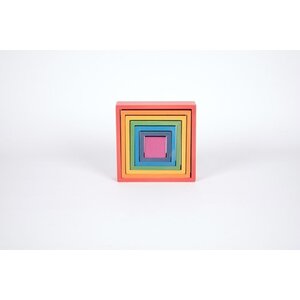 Tickit Regenboog Houten Architect Vierkanten