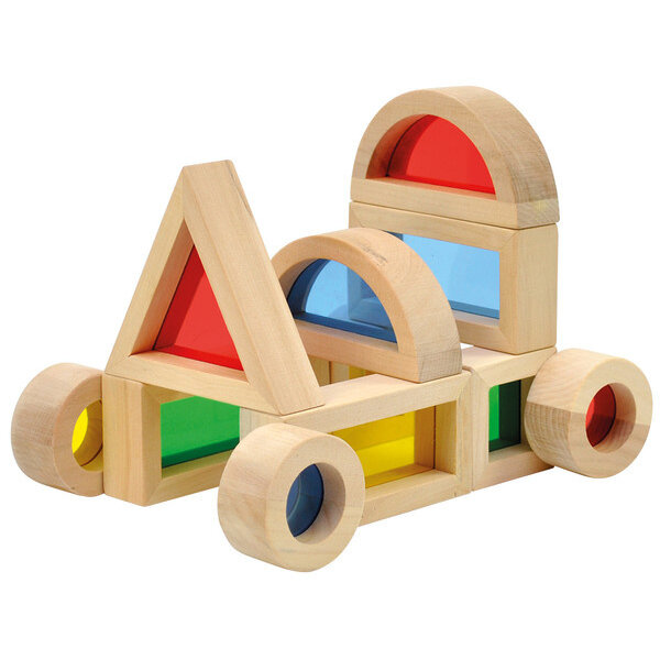 Eduplay  Eduplay houten regenboog blokken 24 stuks
