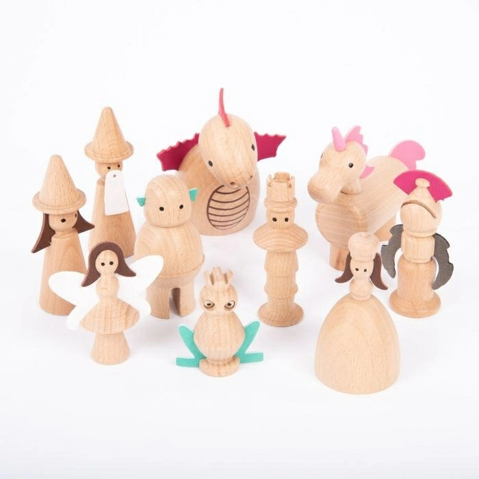 tickit houten sprookjesfiguren