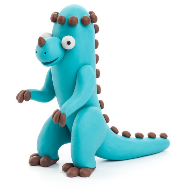 Hey Clay  Hey Clay – Dinos: Dinos: Stegosaurus, Pachycephalosaurus, Brachiosaurus – 6 cans 60032