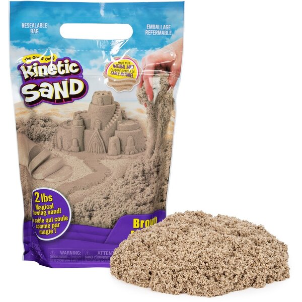 Kinetic Sand Kinetic Sand - Bruin - 907 gram (in zak)