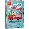 APLI Kids APLI - Voertuigen Magneetkaart (bord 28x18cm, 25 magneten)