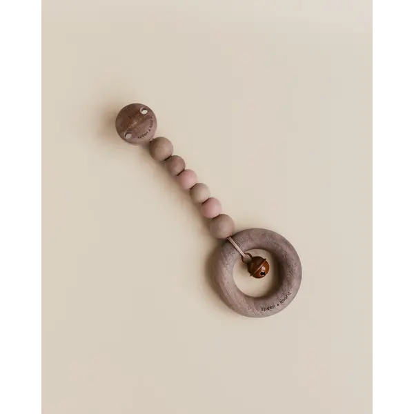 Speen & koord Speen en koord - Wagenhanger bobbie walnoot - terracotta