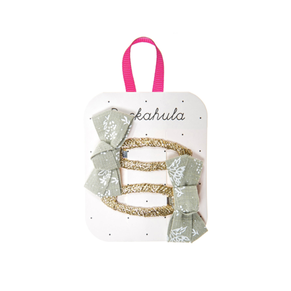 Rockahula Rockahula  Floral Spring Twisty Bow Clips