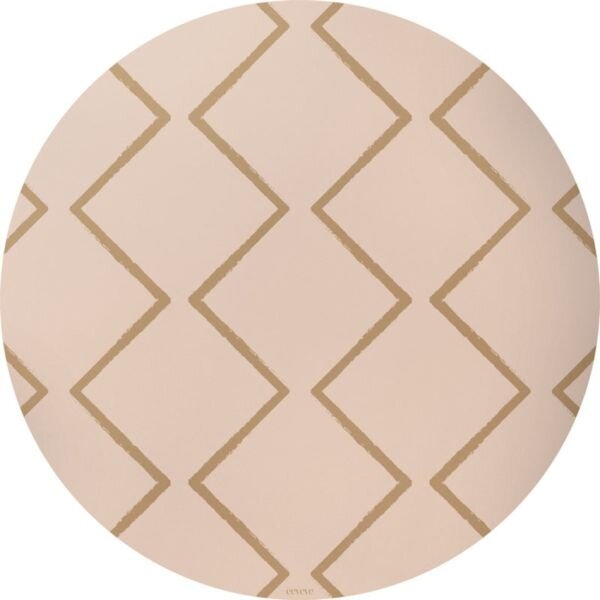 Eeveve  Eeveve Vloermat Rond - Beni - Autumn Gold